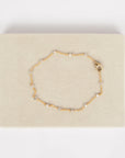Two-Tone Sparkler Anklet