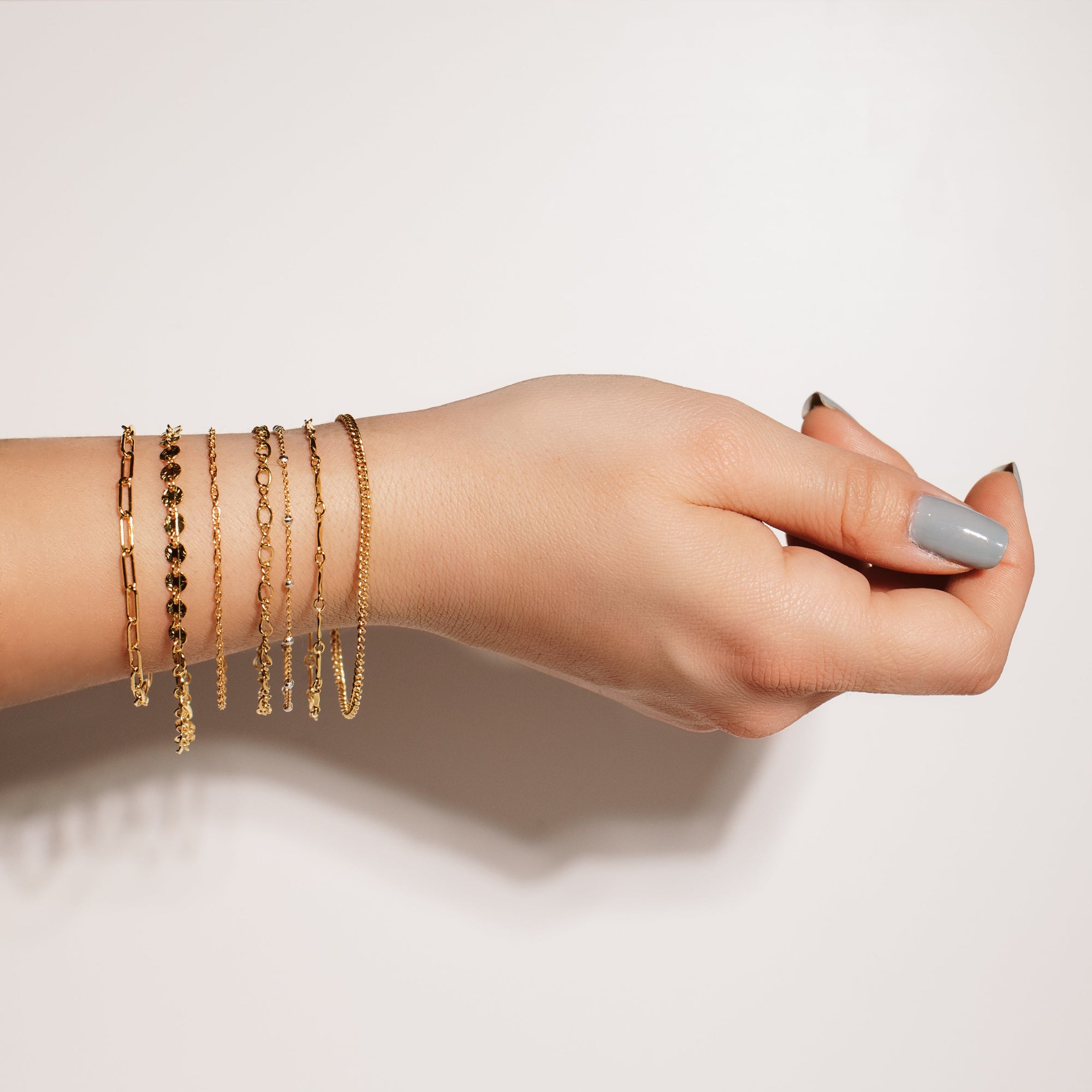 Golden Bar Anklet