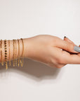 Golden Disc Anklet