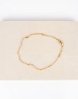 14k Gold Rolo Bracelet