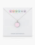MINI XO CHARM sterling silver with rhodium plate