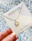 MINI BUTTERFLY CHARM sterling silver with rhodium plate