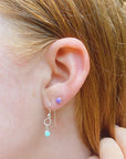 THE PERFECT EARRING  in sterling silver