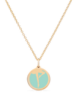 MINI BALLERINA CHARM 14k gold vermeil