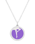 ORIGINAL BALLERINA CHARM in sterling silver with rhodium plate
