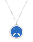 ORIGINAL CREW CHARM in sterling silver with rhodium plate