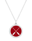 ORIGINAL CREW CHARM in sterling silver with rhodium plate