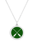 ORIGINAL CREW CHARM in sterling silver with rhodium plate
