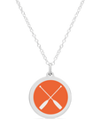 ORIGINAL CREW CHARM in sterling silver with rhodium plate