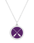 ORIGINAL CREW CHARM in sterling silver with rhodium plate
