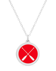 ORIGINAL CREW CHARM in sterling silver with rhodium plate