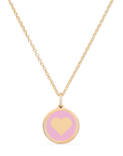 MINI HEART CHARM 14k gold vermeil