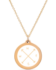COMPASS CHARM with Inked By Dani