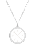 COMPASS CHARM with Inked By Dani