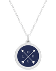 LARGE L.O.V.E. CHARM sterling silver with rhodium plate