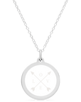 LARGE L.O.V.E. CHARM sterling silver with rhodium plate