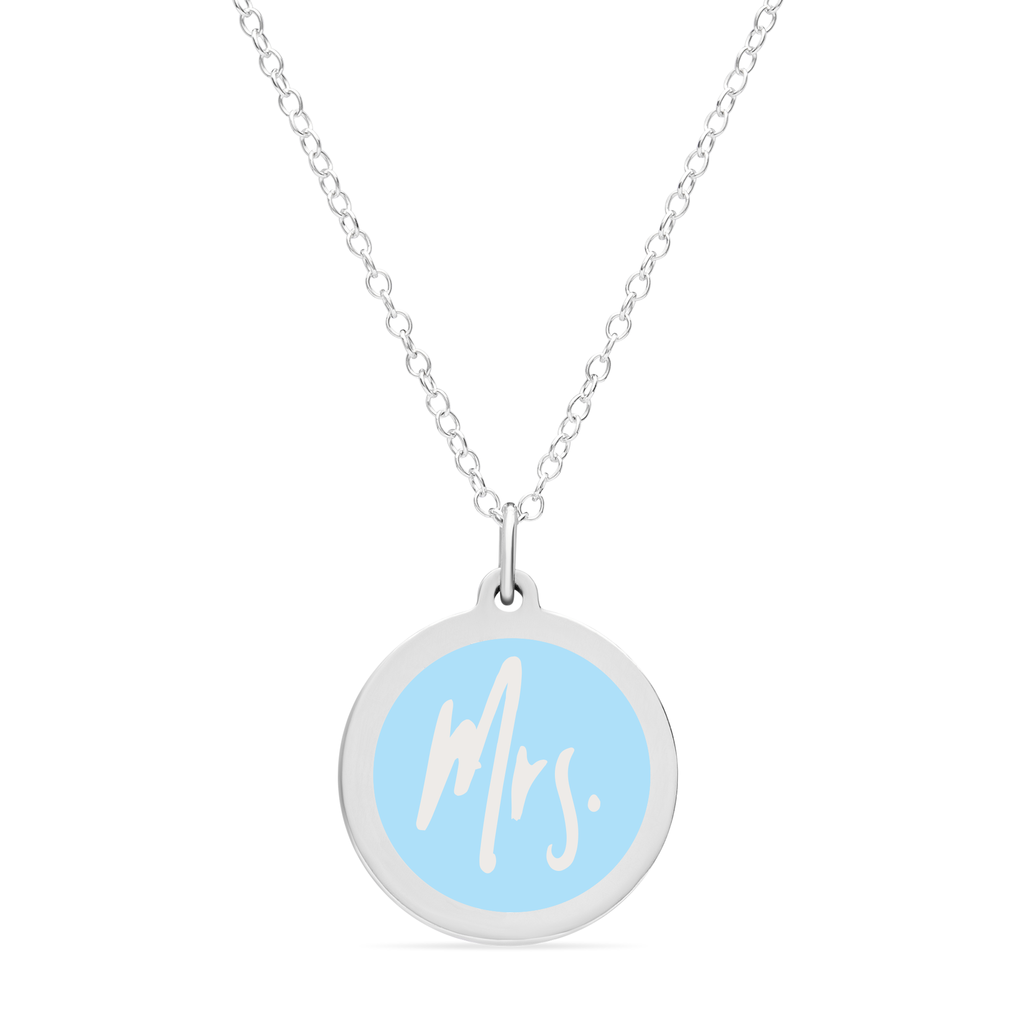 ORIGINAL MRS. CHARM in sterling silver with rhodium plate