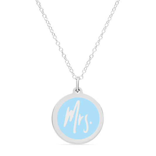 ORIGINAL MRS. CHARM in sterling silver with rhodium plate