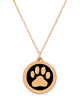 ORIGINAL PAW PRINT CHARM in 14k gold vermeil