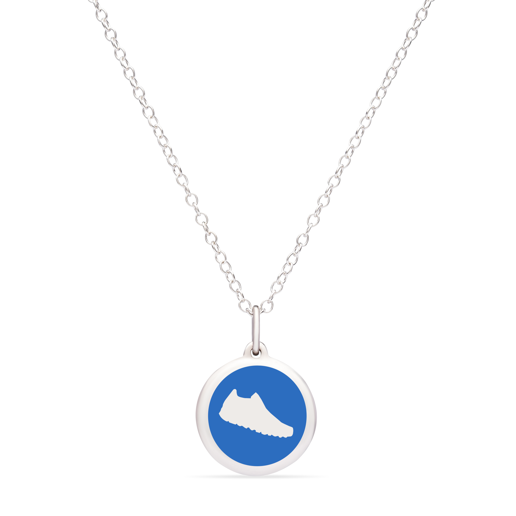 MINI SNEAKER CHARM sterling silver with rhodium plate