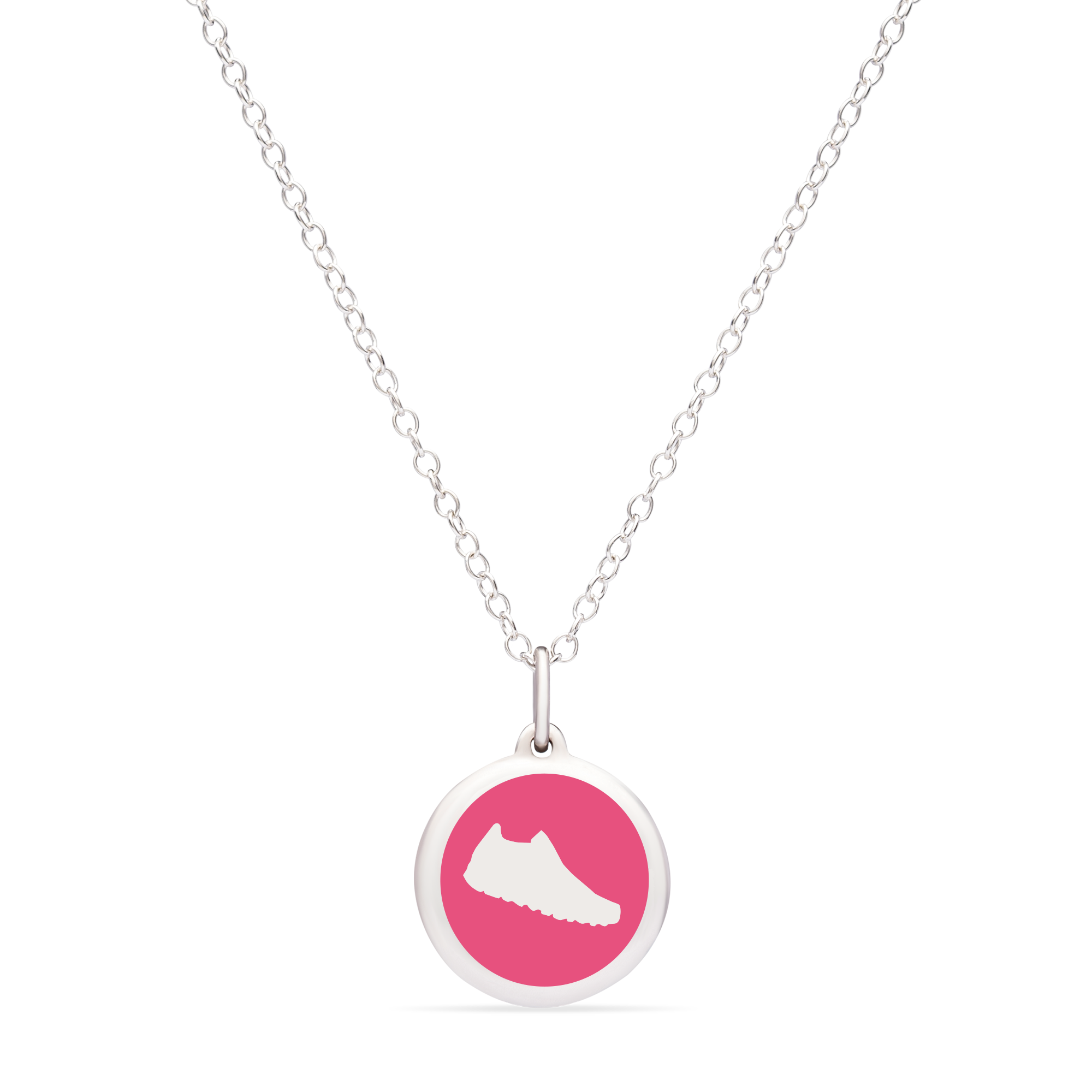 MINI SNEAKER CHARM sterling silver with rhodium plate