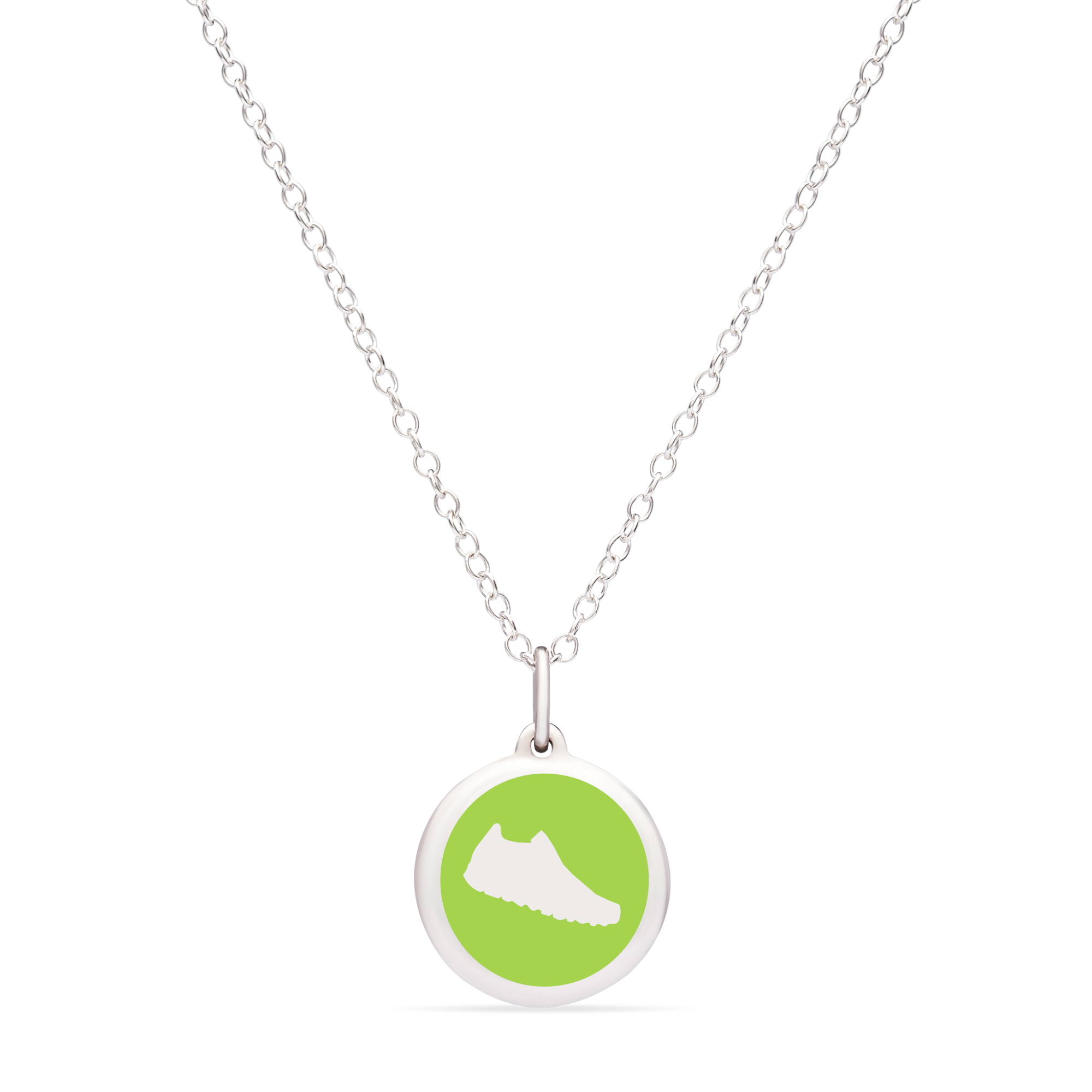 MINI SNEAKER CHARM sterling silver with rhodium plate