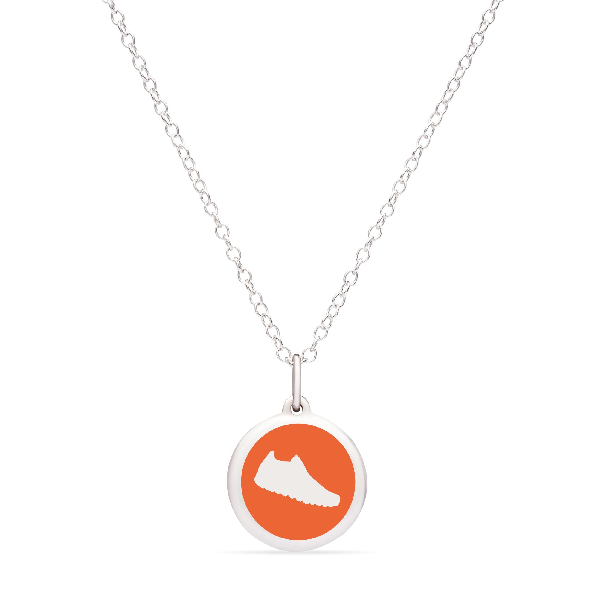 MINI SNEAKER CHARM sterling silver with rhodium plate