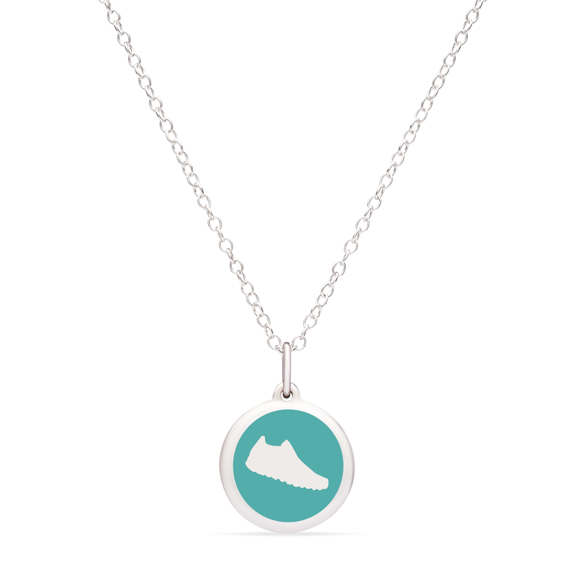 MINI SNEAKER CHARM sterling silver with rhodium plate