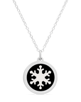 ORIGINAL SNOWFLAKE CHARM in sterling silver with rhodium plate