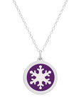 ORIGINAL SNOWFLAKE CHARM in sterling silver with rhodium plate