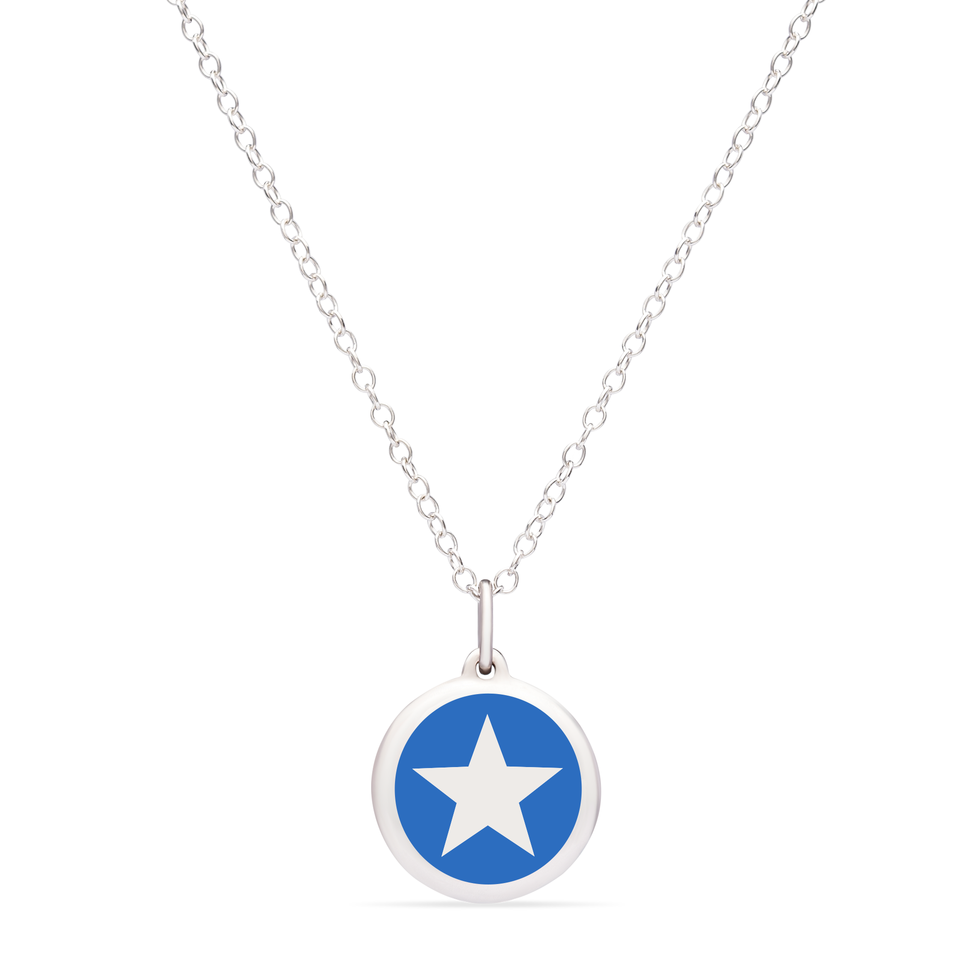 MINI STAR CHARM sterling silver with rhodium plate
