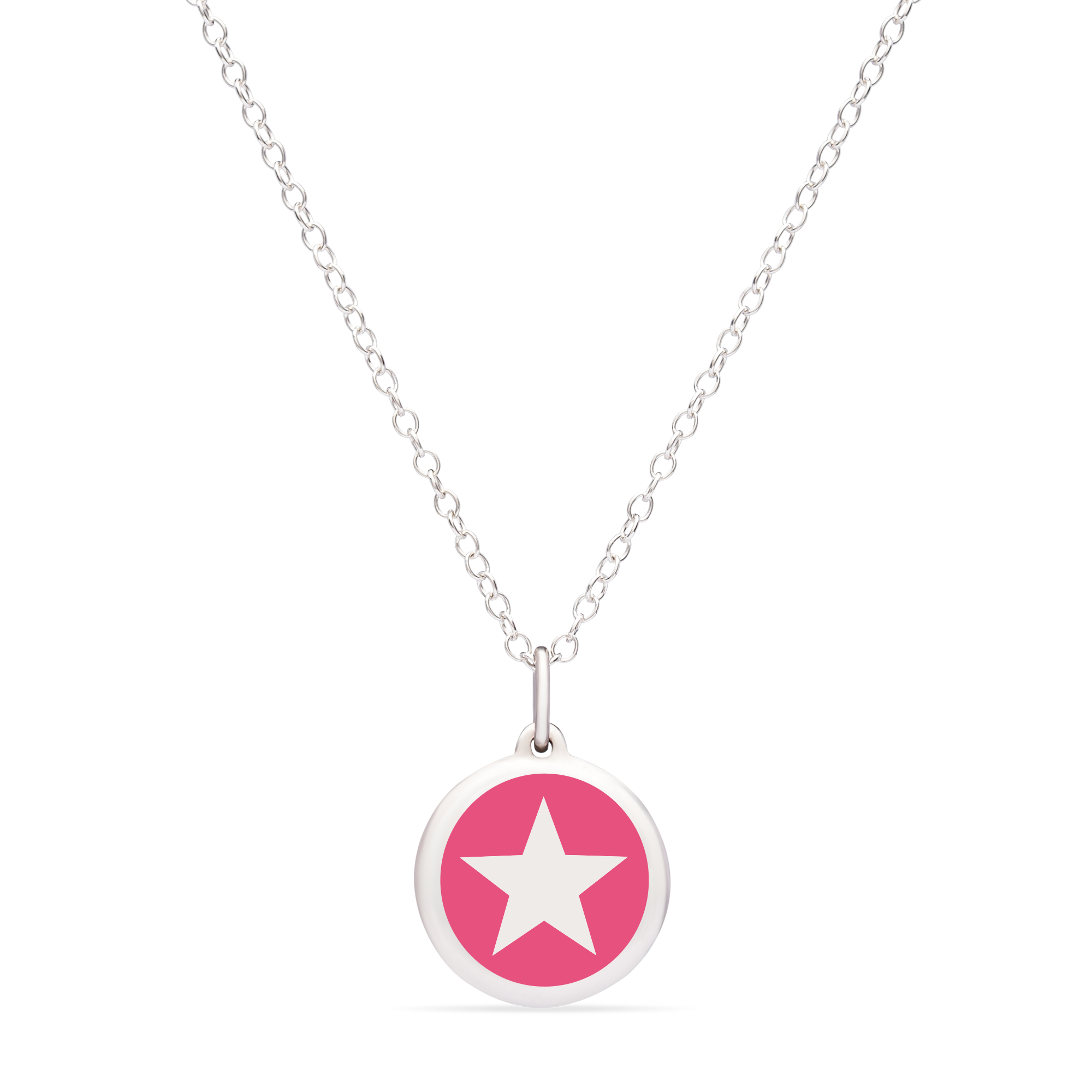 MINI STAR CHARM sterling silver with rhodium plate