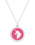 ORIGINAL UNICORN CHARM in sterling silver with rhodium plate