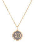 MINI XO CHARM 14k gold vermeil