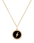 MINI LIGHTNING BOLT CHARM 14k gold vermeil