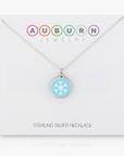 MINI SNOWFLAKE CHARM sterling silver with rhodium plate