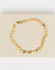 Golden Disc Bracelet