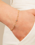 14k Gold Eternal Love Bracelet