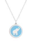 ORIGINAL ELEPHANT CHARM in sterling silver with rhodium plate