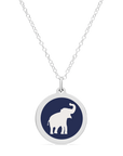 ORIGINAL ELEPHANT CHARM in sterling silver with rhodium plate