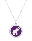 ORIGINAL ELEPHANT CHARM in sterling silver with rhodium plate