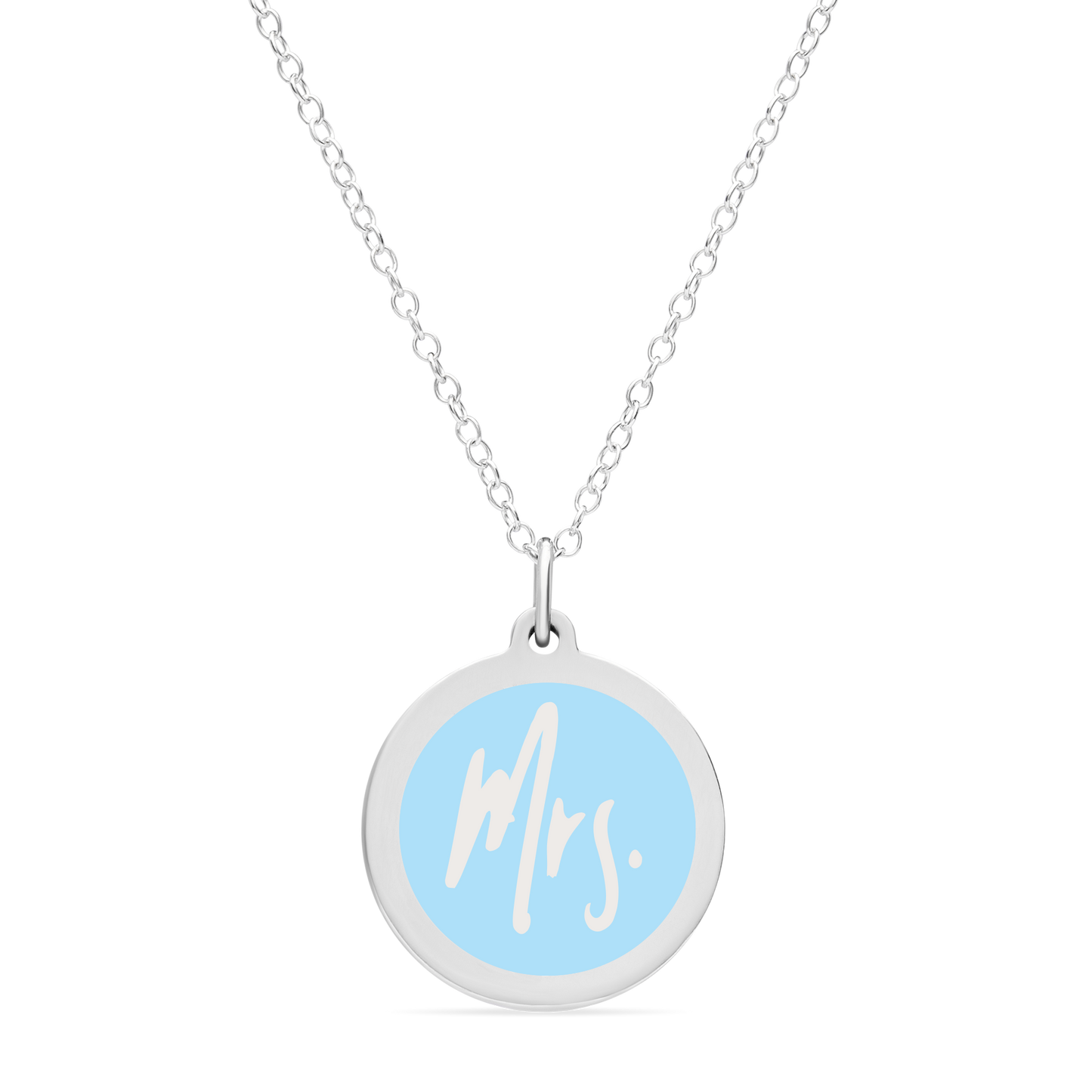 ORIGINAL MRS. CHARM in sterling silver with rhodium plate
