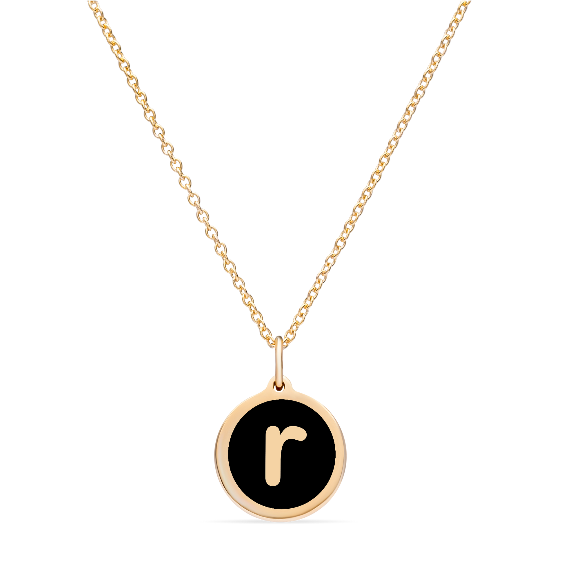 18K YELLOW GOLD TINY TREASURES SCRIPT INITIAL 'R' NECKLACE - Roberto Coin -  North America