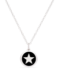 MINI STAR CHARM sterling silver with rhodium plate