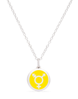 ALL-INCLUSIVE GENDER SYMBOL in sterling silver with rhodium plate