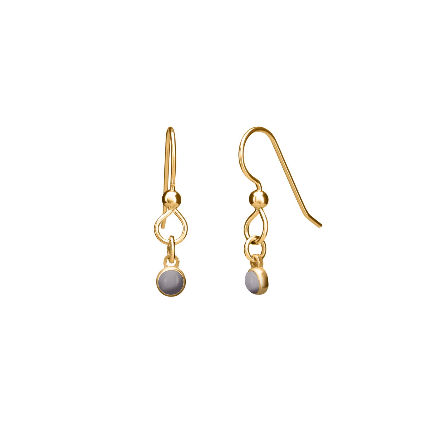 THE PERFECT EARRING  in 14k gold vermeil