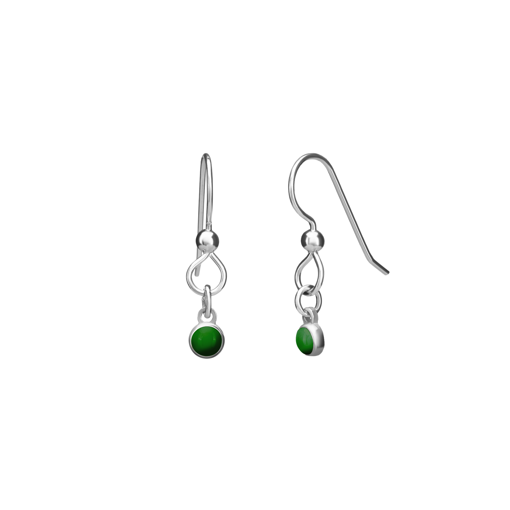 THE PERFECT EARRING  in sterling silver