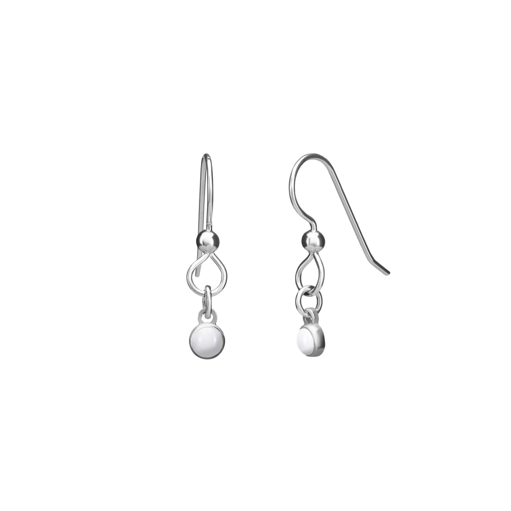 THE PERFECT EARRING  in sterling silver