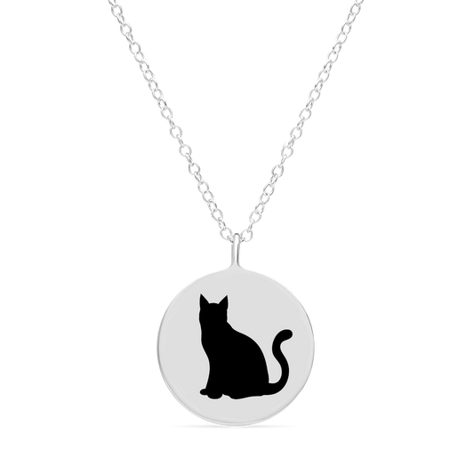 ORIGINAL CAT CHARM in sterling silver