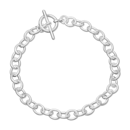 CHARM BRACELET<br> sterling silver